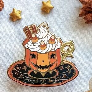Pumpkin Spice Latte Collectable Pin